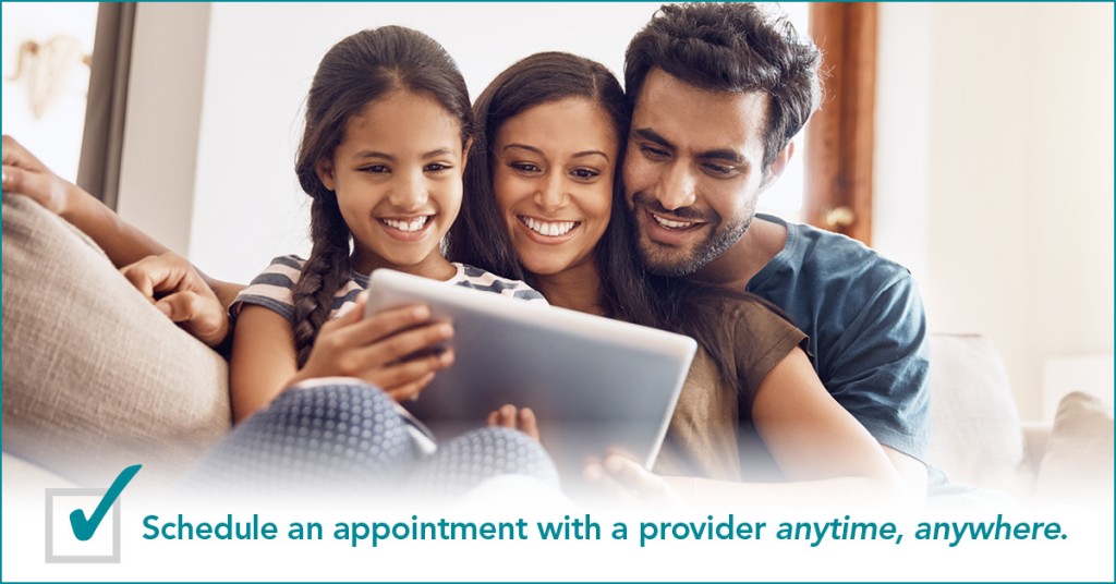 Schedule an Appointment Anytime, Anywhere